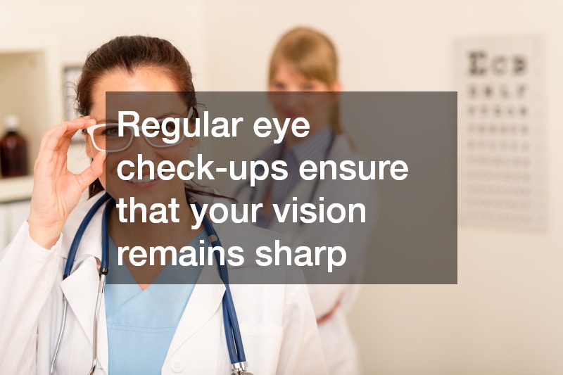 two optometrists in a clinic